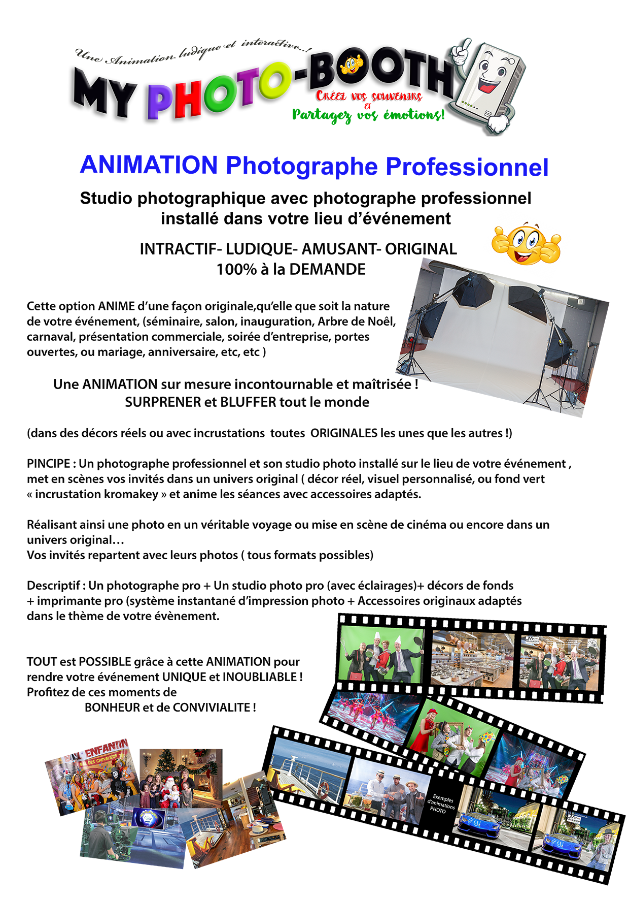Animation 100% Photographe